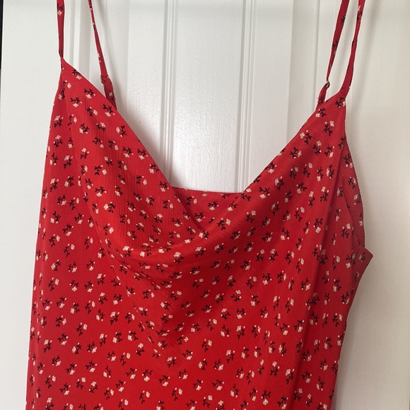 Shein red slip dress - Picture 3 of 4
